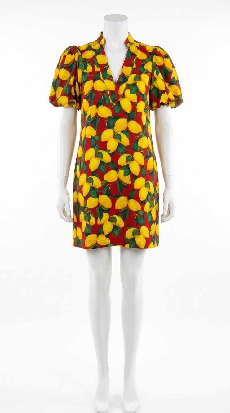 NEW EMILY MCCARTHY hampton dress in limoncello